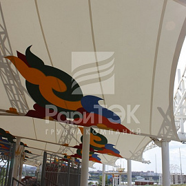 Tribune awning, Almetyevsk