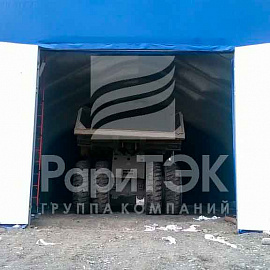 Hangar 21x18x10 for storage and repair of vehicles, Republic of Sakha-Yakutia.